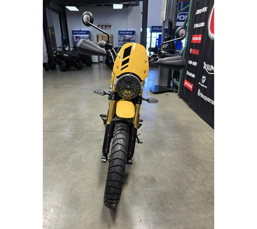 2026 Triumph Scrambler 400 XC Racing Yellow