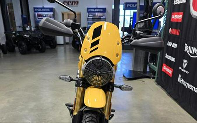 2026 Triumph Scrambler 400 XC Racing Yellow