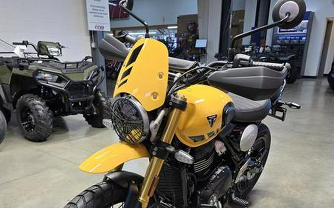 2026 Triumph Scrambler 400 XC Racing Yellow