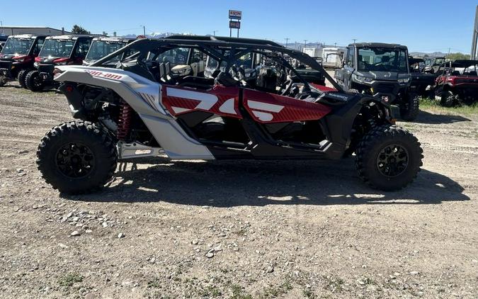 2024 Can-Am® Maverick X3 MAX DS Turbo Fiery Red & Hyper Silver