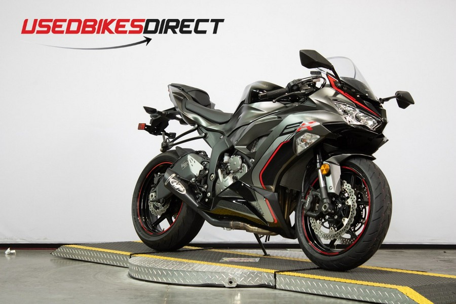 2022 Kawasaki Ninja ZX-6R - $11,999.00