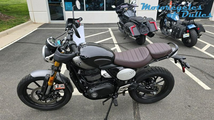 new 2024 Triumph Scrambler 400 X