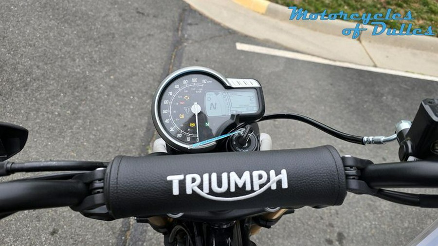 new 2024 Triumph Scrambler 400 X