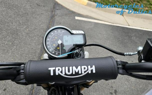 new 2024 Triumph Scrambler 400 X