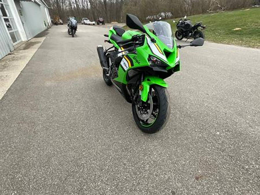 2025 Kawasaki Ninja ZX-6R KRT Edition
