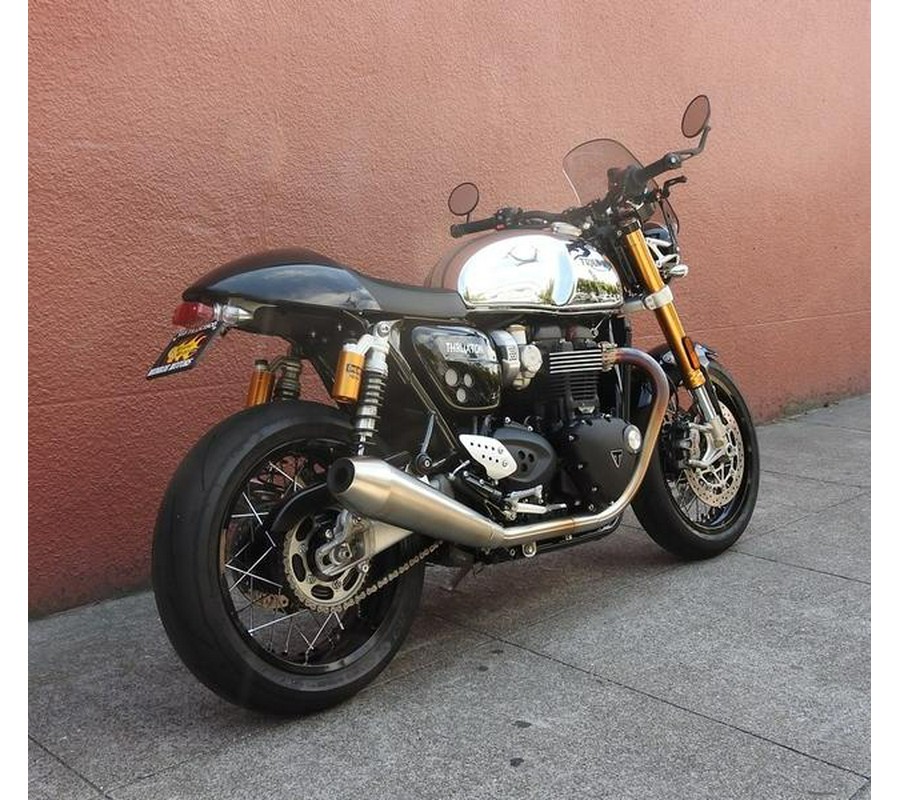 2023 Triumph Thruxton RS Chrome Edition Jet Black