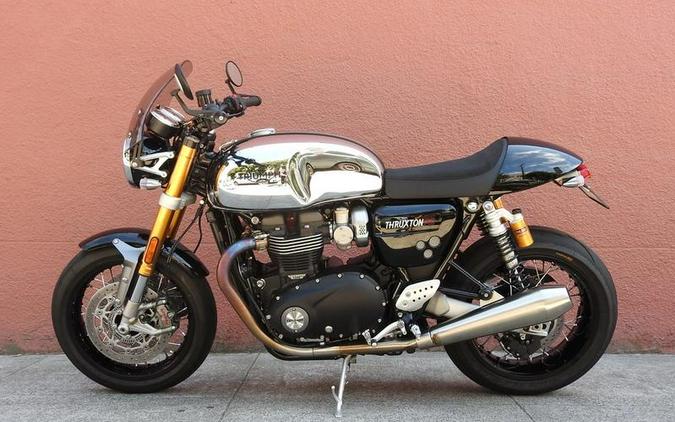 2023 Triumph Thruxton RS Chrome Edition Jet Black