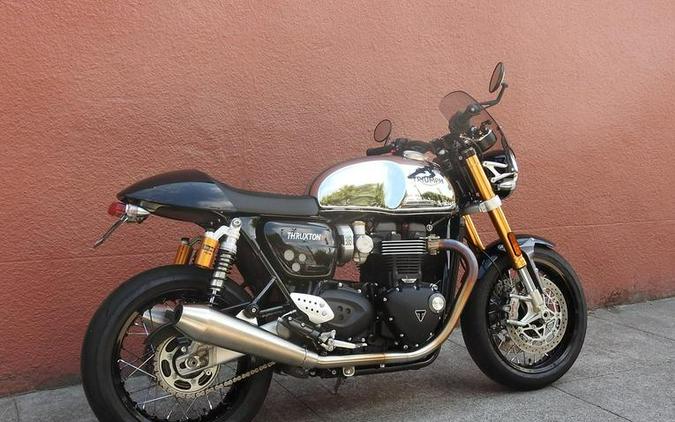 2023 Triumph Thruxton RS Chrome Edition Jet Black