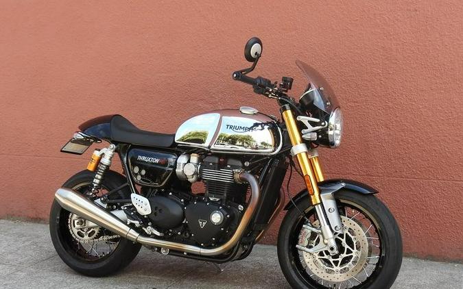 2023 Triumph Thruxton RS Chrome Edition Jet Black