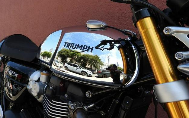 2023 Triumph Thruxton RS Chrome Edition Jet Black