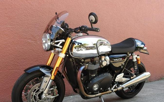 2023 Triumph Thruxton RS Chrome Edition Jet Black