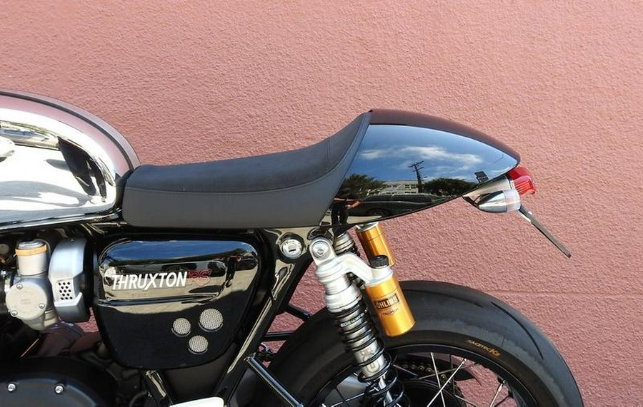 2023 Triumph Thruxton RS Chrome Edition Jet Black