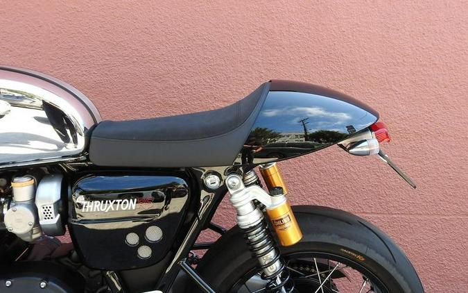 2023 Triumph Thruxton RS Chrome Edition Jet Black