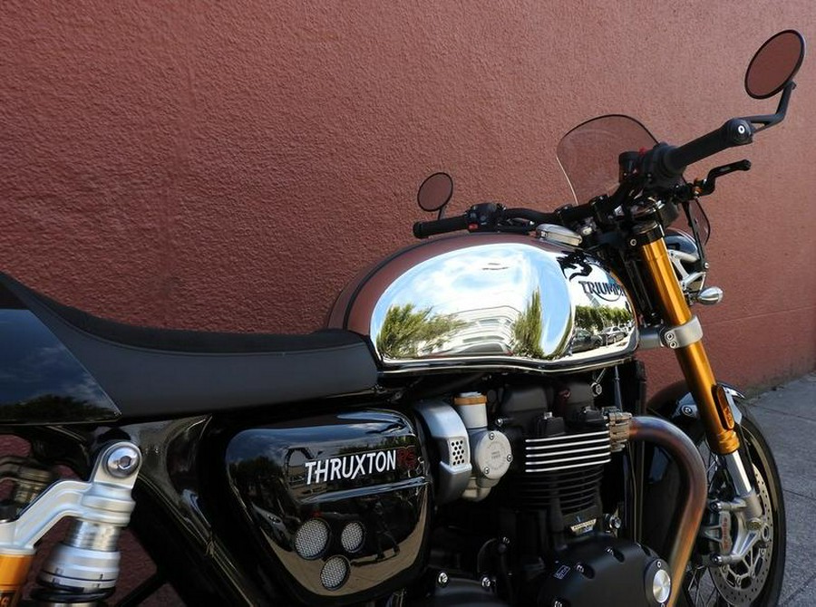 2023 Triumph Thruxton RS Chrome Edition Jet Black