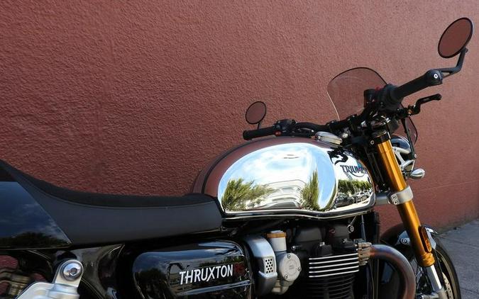 2023 Triumph Thruxton RS Chrome Edition Jet Black