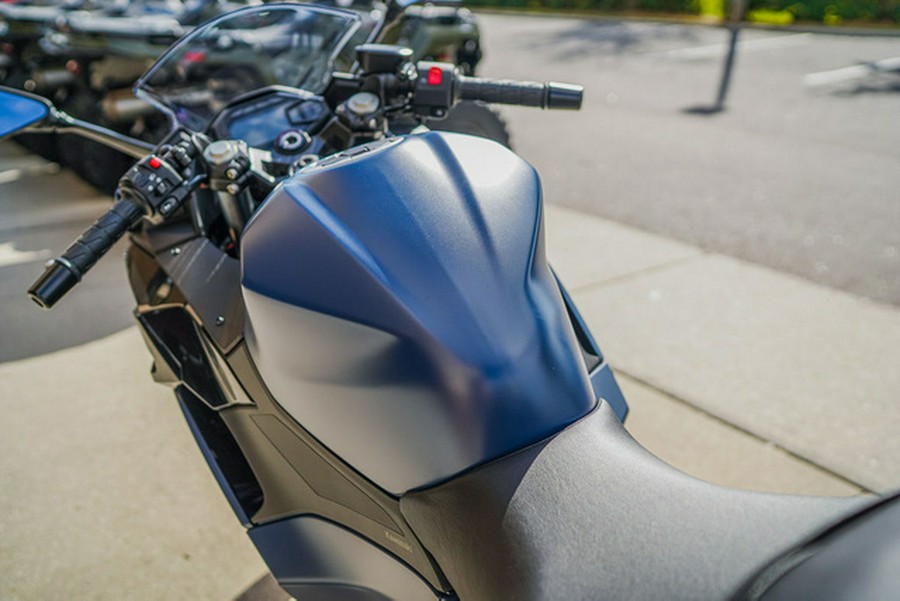 2026 Kawasaki Ninja 500 ABS Metallic Matte Twilight Blue