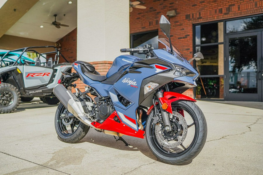 2026 Kawasaki Ninja 500 ABS Metallic Matte Twilight Blue