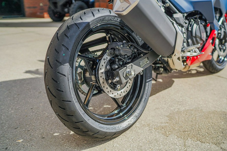 2026 Kawasaki Ninja 500 ABS Metallic Matte Twilight Blue