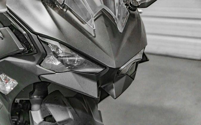 2026 Kawasaki Ninja 500 Metallic Flat Spark Black