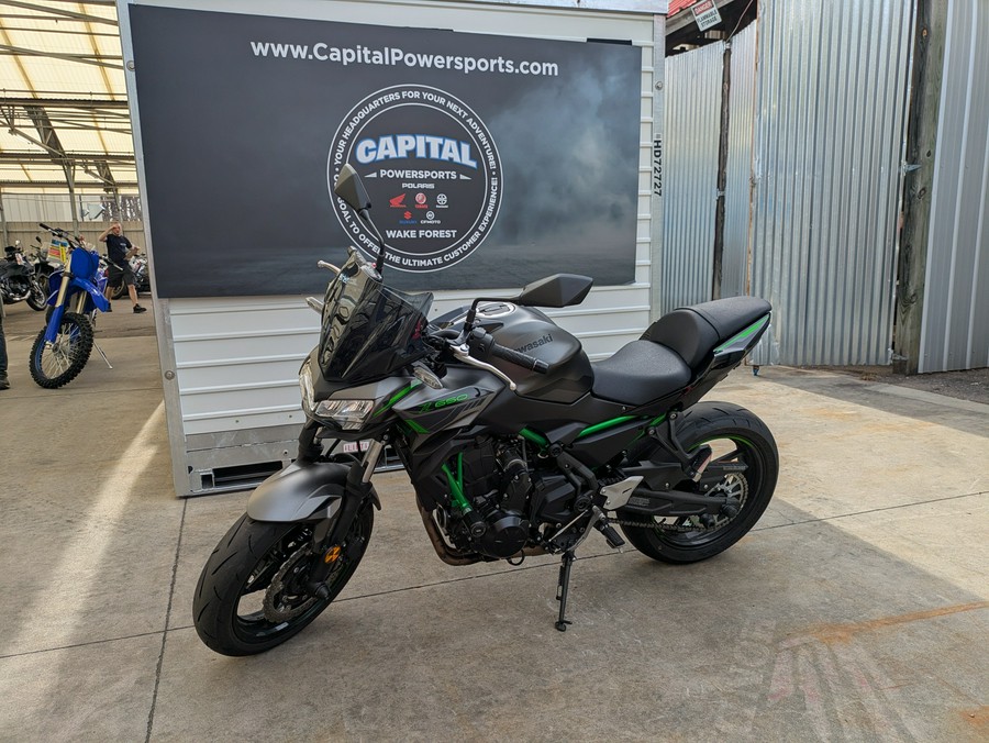 2023 Kawasaki Z650 ABS