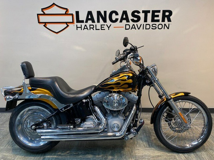 2006 Harley-Davidson Softail Standard Custom Gold and Black