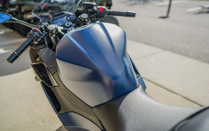 2026 Kawasaki Ninja 500 ABS Metallic Matte Twilight Blue