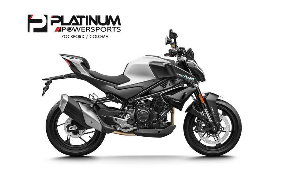 2026 CFMOTO 450NK Nebula White