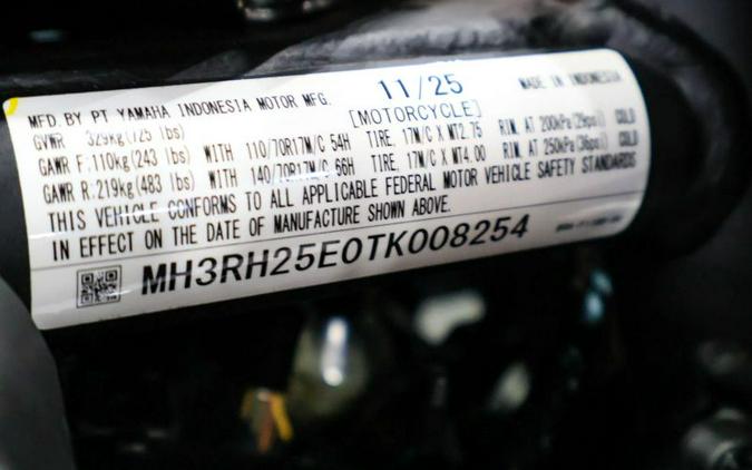 2026 Yamaha YZF-R3