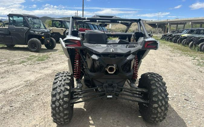 2024 Can-Am® Maverick X3 DS Turbo Fiery Red & Hyper Silver