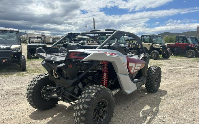 2024 Can-Am® Maverick X3 DS Turbo Fiery Red & Hyper Silver