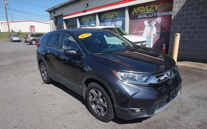 2018 Honda Automobiles CR-V EX 1.5L Turbo 4-Cylinder CVT 2WD