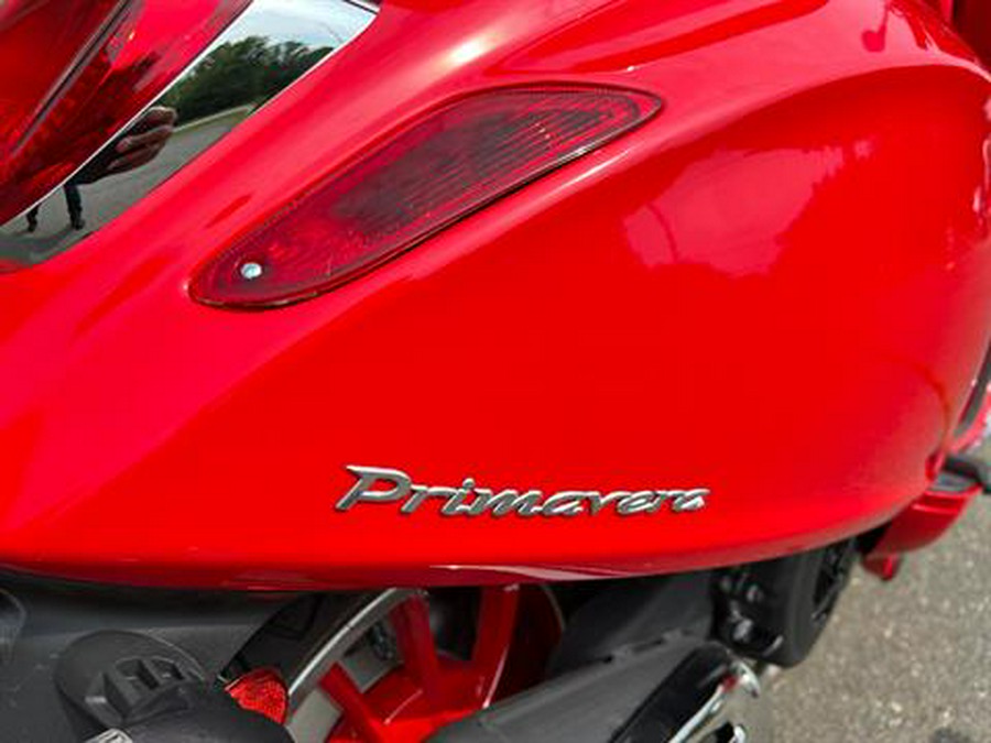 2023 Vespa Primavera 150 Red