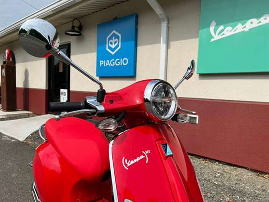 2023 Vespa Primavera 150 Red