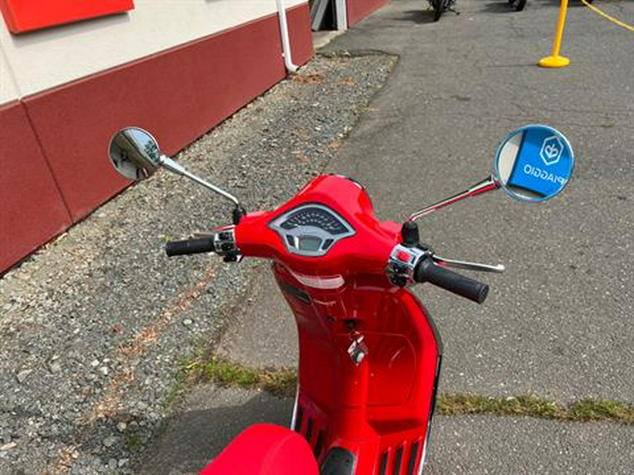 2023 Vespa Primavera 150 Red