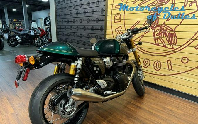 new 2025 Triumph Thruxton Final Edition