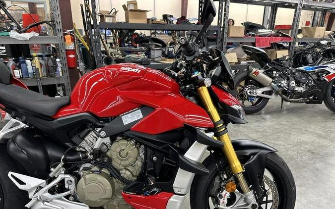 2020 Ducati Streetfighter V4 S Ducati Red