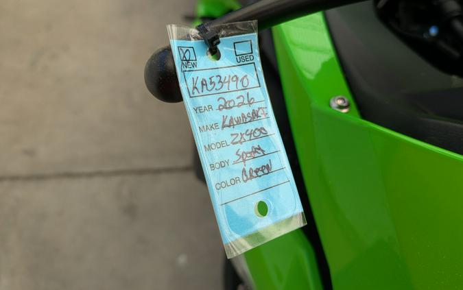 2026 Kawasaki Ninja® ZX™-4RR ABS