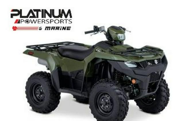 2026 Suzuki Kingquad 500Axi Terra Green