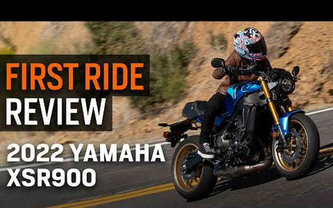 2022 Yamaha XSR900 First Ride Review
