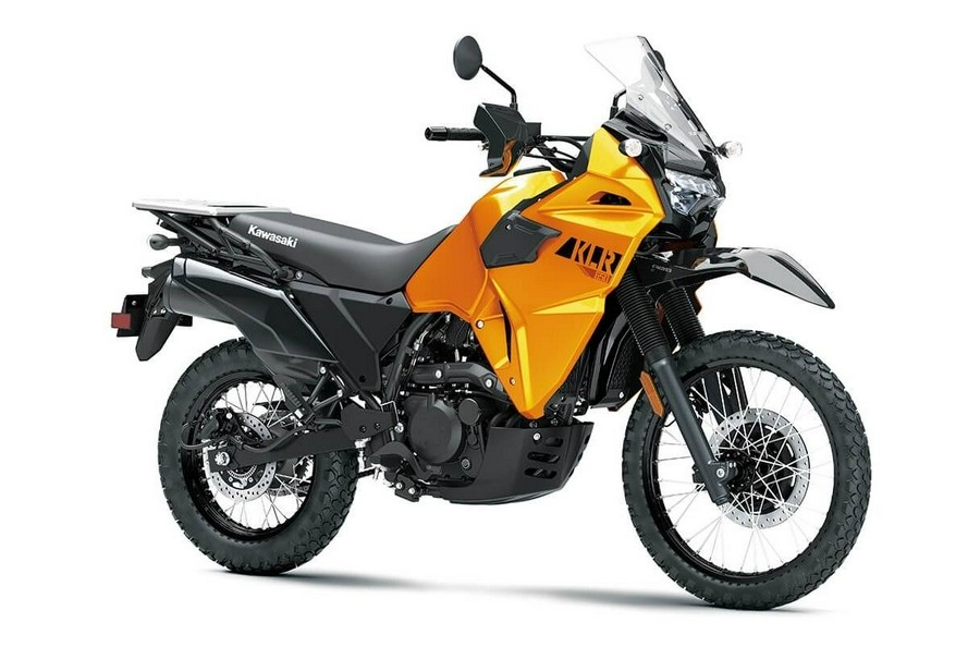 2023 Kawasaki KLR 650 - Pearl Solar Yellow