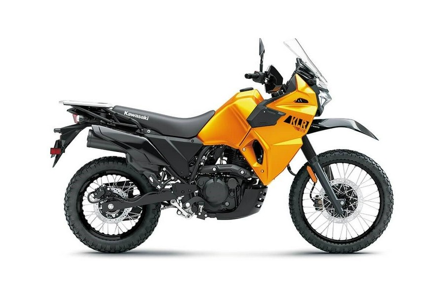 2023 Kawasaki KLR 650 - Pearl Solar Yellow