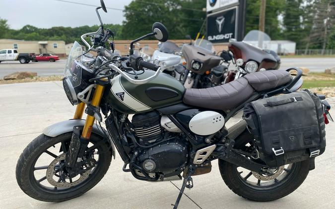 2025 Triumph Scrambler 400 X