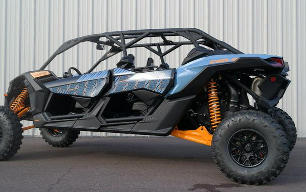 2026 Can-Am® Maverick X3 MAX RS Turbo Scandi Blue & Orange Crush