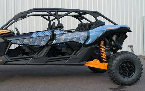 2026 Can-Am® Maverick X3 MAX RS Turbo Scandi Blue & Orange Crush