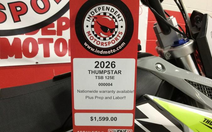 2026 Thumpstar TSB 125E