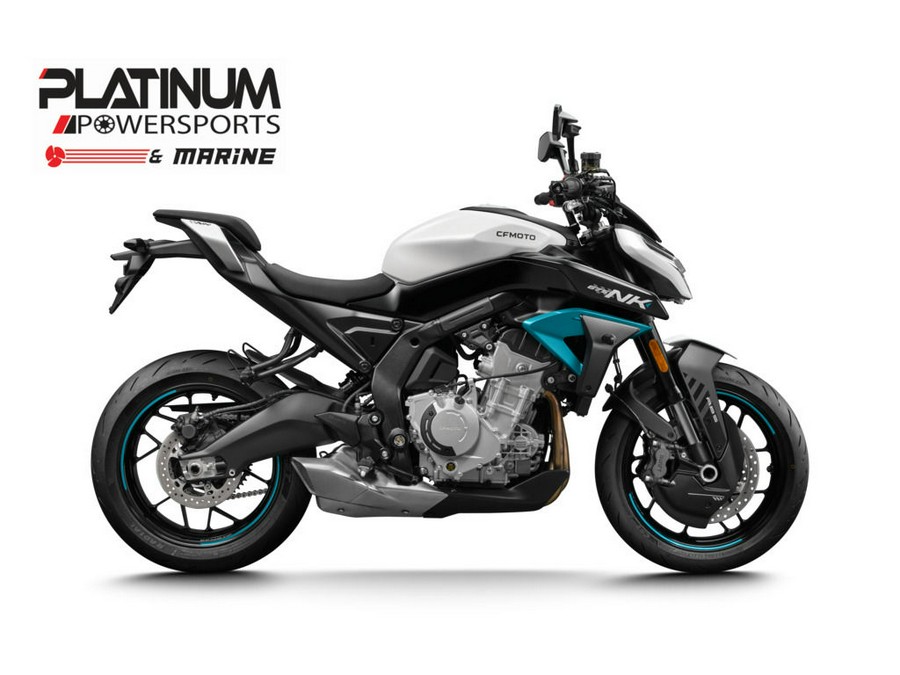 2026 CFMOTO 675NK Glacier White