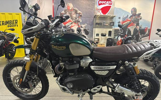 2022 Triumph Scrambler 1200 Steve McQueen Edition