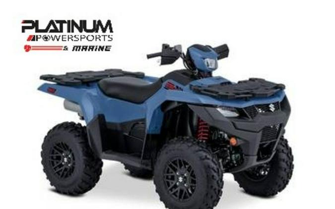 2026 Suzuki Kingquad 500Axi Power Steering Se Armored Blue Gray