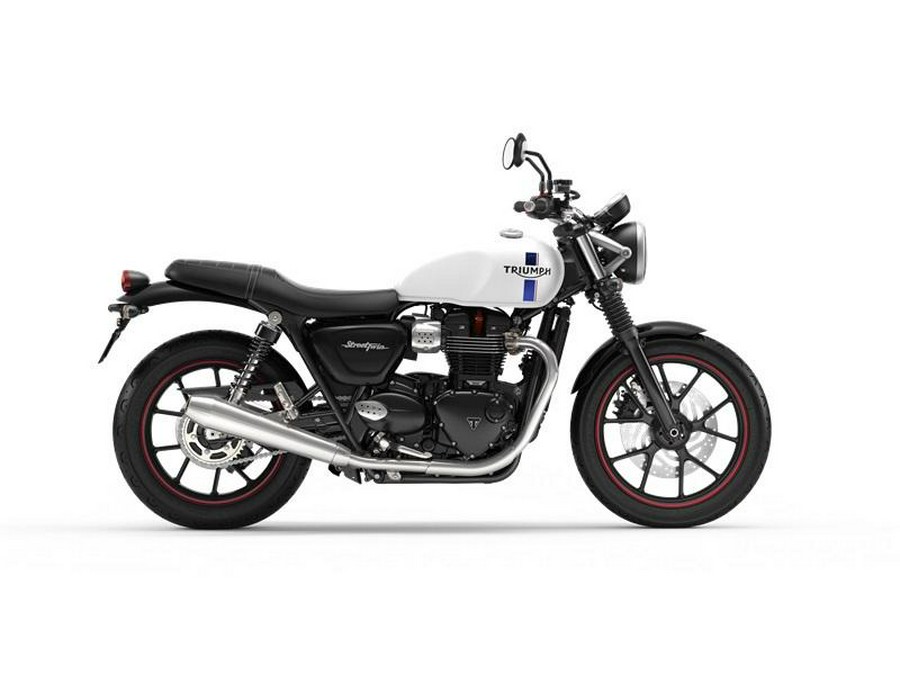 2018 Triumph Street Twin Cranberry Red