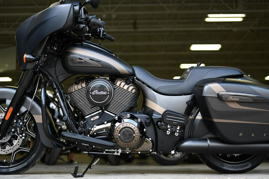 2023 Indian Motorcycle® Chieftain Elite Super Graphite M / Black M w/ SB Accents